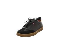 Think TURNA HE. Herren chromfrei gegerbte nachhaltige Halbschuhe, SCHWARZ/Kombi 0020, 40 EU