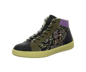 Think Turna Schnürschuh schwarz kombi für Damen, braun, Größe 37 ½ EU
