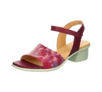 Think Vivi Sandale hibiskus für Damen, rot, Größe 38 EU