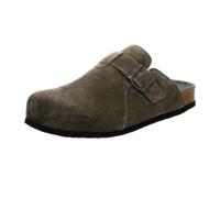 Think Wolfi Pantolette grau Velour Herren Clogs für Herren, grau, Größe 41 EU