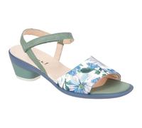 Think Zaza Sandalette grün weiß Blumen 596 - Größe 37