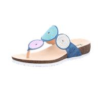 Think Zehentrenner für Damen, blau, Größe 40 EU