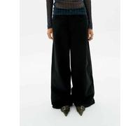 thinking mu Weite Jeans - Hedda Pants - aus Bio-Baumwolle Black 36