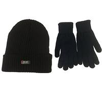 Thinsulate Strickmütze und Handschuhe für Männer (RS162B), Set, Thermo