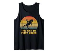 This Ain't My First Rodeo Retro Wrangler Damen Cowgirl Tank Top