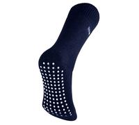 THMO - Herren Thermofleece gefütterte Hausschuhsocken mit rutschfesten Griffen 45602