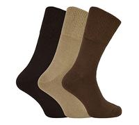 Bambus-Thermosocken für den Winter | THMO | Herren- & Damengrößen | Warme dicke Bambussocken - Braun EU 39 - 45