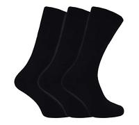 THMO Thermo Socken Bambus für Winter Herren und Damen | Warm Schwarz Thermosocken (45-50, Schwarz)