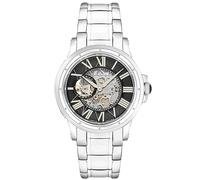 Thomas Earnshaw Herren 42mm Comet Open Heart Skeleton Automatik Principal Uhr mit massivem Edelstahlarmband ES-8243-22