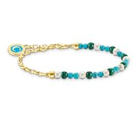 Thomas Sabo Armschmuck Charms-Armband Beads Coin Charm Club A2130-140-7-L17V