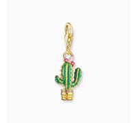 Thomas Sabo Thomas Sabo - 1928-471-7 - Charm - Damen - 925er Silber gelbvergoldet - Kaktus mehrfarbig