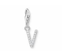 Thomas Sabo Anhänger Charm-Club 925 Sterling Silber Zirkonia Weiß 1959-051-14