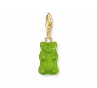 Thomas Sabo Charm - Goldbären-Anhänger in Grün - 2192-413-6 grün