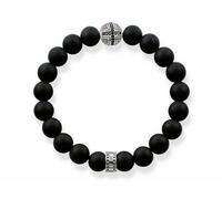 Thomas Sabo Herren Armband Obsidian schwarz Rebel at Heart 925 Sterling Silber A1355-705-11