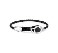 Thomas Sabo - A1864-982-11-L25v - Unisex-Armband - Silber-Leder - REBEL AT HEART