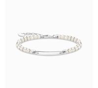 Thomas Sabo Gravur Armband A2042-082-14-L19V Silber - Süßwasserzuchtperle - 16-19 cm