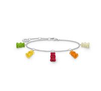 Thomas Sabo - A2152-017-7-L19V - Armband - 925er Silber - Damen - Goldbär bunt - 16-19cm