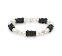 Thomas Sabo - A2170-052-11-L15 - Armband - 925er Silber - Damen - Goldbär schwarz - 15cm
