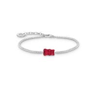 Thomas Sabo Armband - Tennisarmband mit rotem Goldbären - A2187-052-10-L19V rot
