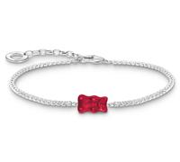 Thomas Sabo Armband - Tennisarmband mit rotem Goldbären - A2187-052-10-L19V rot