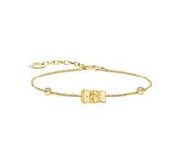 Thomas Sabo Armband A2203-414-39-L19V - Goldbär Gummibärchen Silber vergoldet - HARIBO 16 - 19 cm