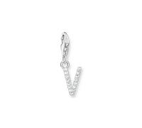 Thomas Sabo Anhänger Charm-Club 925 Sterling Silber Zirkonia Weiß 1959-051-14