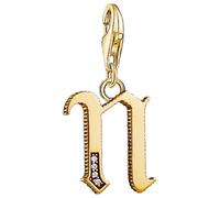 Thomas Sabo Anhänger Charm-Club Buchstabe N 1620-414-39 Gold