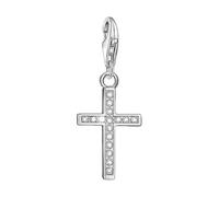 THOMAS SABO Damen Charm-Anhänger Kreuz Charm Club 925 Sterling Silber 0049-051-14