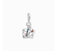 Thomas Sabo Charm-Anhänger Briefanhänger 2061-691-7 925 Sterlingsilber geschwärzt Kaltemail