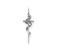 Thomas Sabo Anhänger geschwärzt Schwert mit Schlange schwarz PE943-643-11