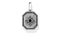 THOMAS SABO Anhänger Kreuz 925 Sterlingsilber, Geschwärzt