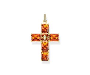 Thomas Sabo Anhänger - Kreuz - PE880-971-8 orange