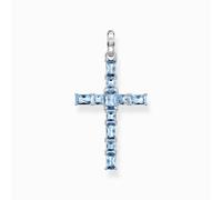 Thomas Sabo PE939-009-1 Anhänger - Silber + synth. Spinell - blau - Kreuz -