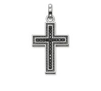 Thomas Sabo Anhänger Schwarzes Kreuz Pavé schwarz PE530-051-11
