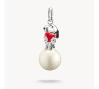 Thomas Sabo Anhänger - Snoopy mit Herz auf Schneeball PEANUTS - PE991-664-14 rot
