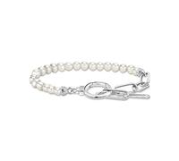 Thomas Sabo A2134-167-14-L19v Damenarmband Silber mit Perlen