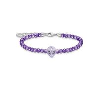 Thomas Sabo Armband A2137-041-13-L19V - Silber & Emaille & Zirkonia - Violett - Alien leuchtend - 16 - 19 cm