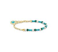 Thomas Sabo Armschmuck Charms-Armband Beads Coin Charm Club A2130-140-7-L17V