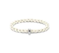 Thomas Sabo Armband Charm-Club Perlen Silber Länge 17.5 Cm