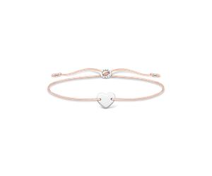 Thomas Sabo Armband Charm-Club Rosa Herz Silber Länge 20 Cm A1996-173-19