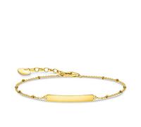 Thomas Sabo A1975-413-39-L19V - Armband - vergoldet Gelbgold - 16-19 cm