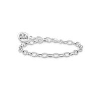 Charm-Armband THOMAS SABO "THOMAS SABO x HARIBO Schmuck: Charm-Armband" Gr. 19, silber (silberfarben), Armbänder, Damen, 19, Silber 925 (recycelt), Charm-Armband (56050425-19) silberfarben