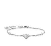 Thomas Sabo Charming Collection - A1992-051-14-L19v - Herz - Armband - 16-17,5-19 cm - Silber - Zirkonia - Klar