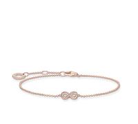 Thomas Sabo Charming Collection - A2003-416-14-L19v - Unendlichkeits-Zeichen - Armband 16-17,5-19 cm - Silber - Roségold