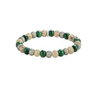 Thomas Sabo Bead Armband A2196-503-6-L19 - GRÜN - Rebel Basics 19 cm