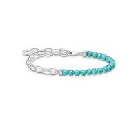 THOMAS SABO Armband mit türkise Perlen 925 Sterlingsilber