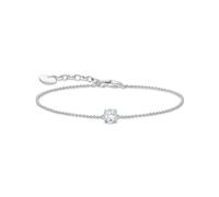 Thomas Sabo Armband mit weißem Zirkonia-Anhänger Silber weiß A2156-051-14-L19V