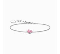 Thomas Sabo Armband mit weißem Zirkonia-Tropfen 925 Sterlingsilber A2159-051-9