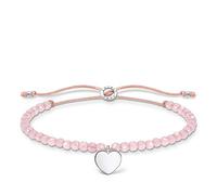 Thomas Sabo Charming Collection - Mix & Match - A1985-813-9-L20v - Herz - Armband - 13-20 cm - Silber - nylon - Rosa