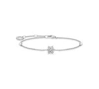 Thomas Sabo A2082-051-14-L19V - Armband - Sterling Silber + Zirkonia - Schneeflocke